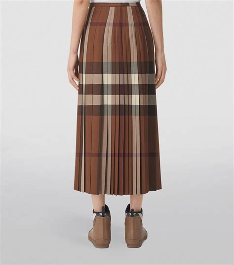 burberry check kilt|burberry plaid pleated skirt.